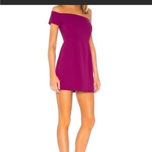 Lovers + Friends one shoulder dress